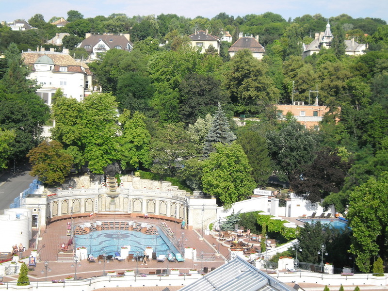 Gellért Gyógyfürdő és Uszoda Budapesten - panoráma kép