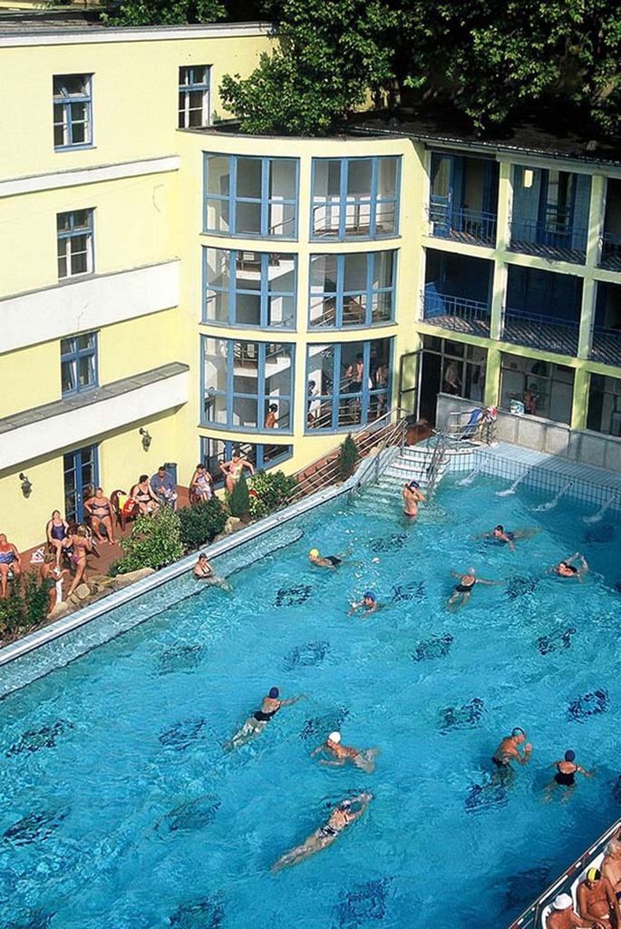 Lukács Gyógyfürdő Budapesten - strand