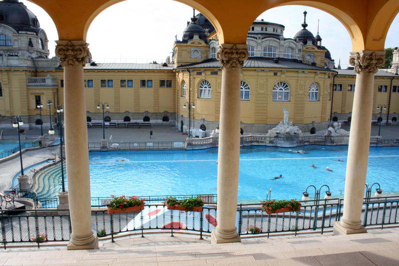 Széchenyi Gyógyfürdő Budapesten - medence