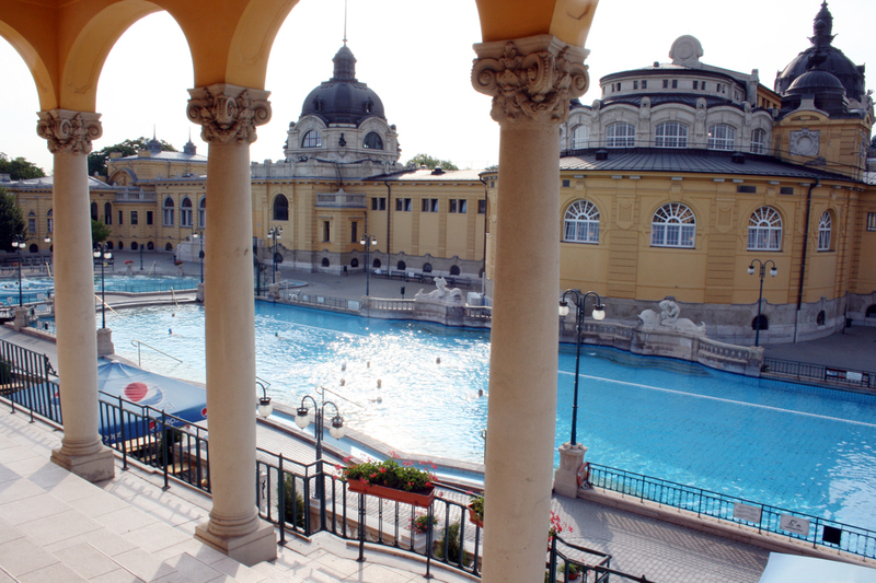 Széchenyi Gyógyfürdő Budapesten - medence
