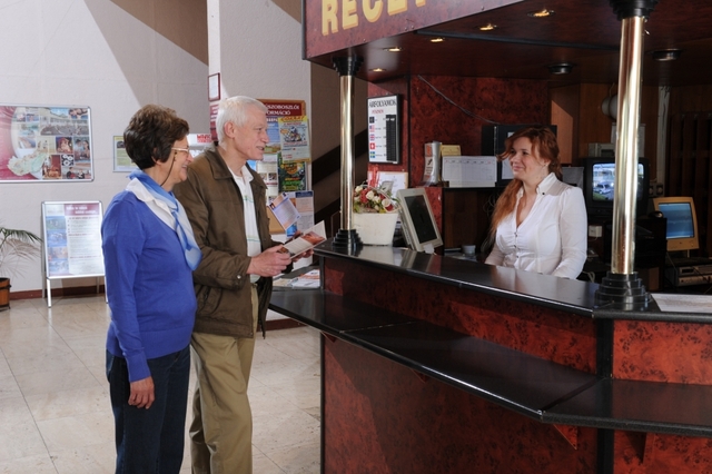 Hőforrás Hotel Hajdúszoboszlón - recepció