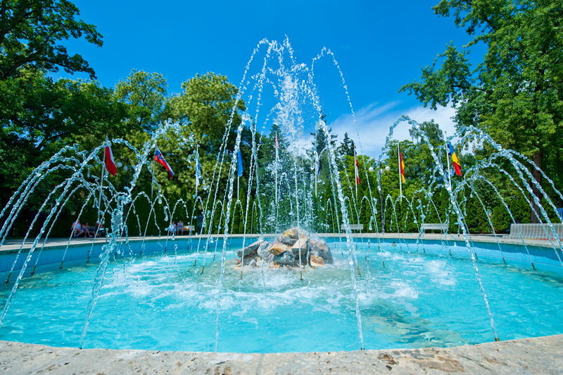 Hotel Aurum Terápia Hajdúszoboszlón - szökőkút