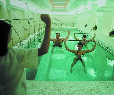 Naturmed Hotel Carbona Superior Hévízen - aqua fitness