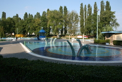 Orbán Viktor miniszterelnök, Julio C. Maglione, a Nemzetközi Úszó Szövetség (FINA) elnöke, valamint Tarlós István, Budapest főpolgármestere letette a 2017-es vizes világbajnokság fő helyszínéül szolgáló Dagály Uszodaközpont alapkövét.  